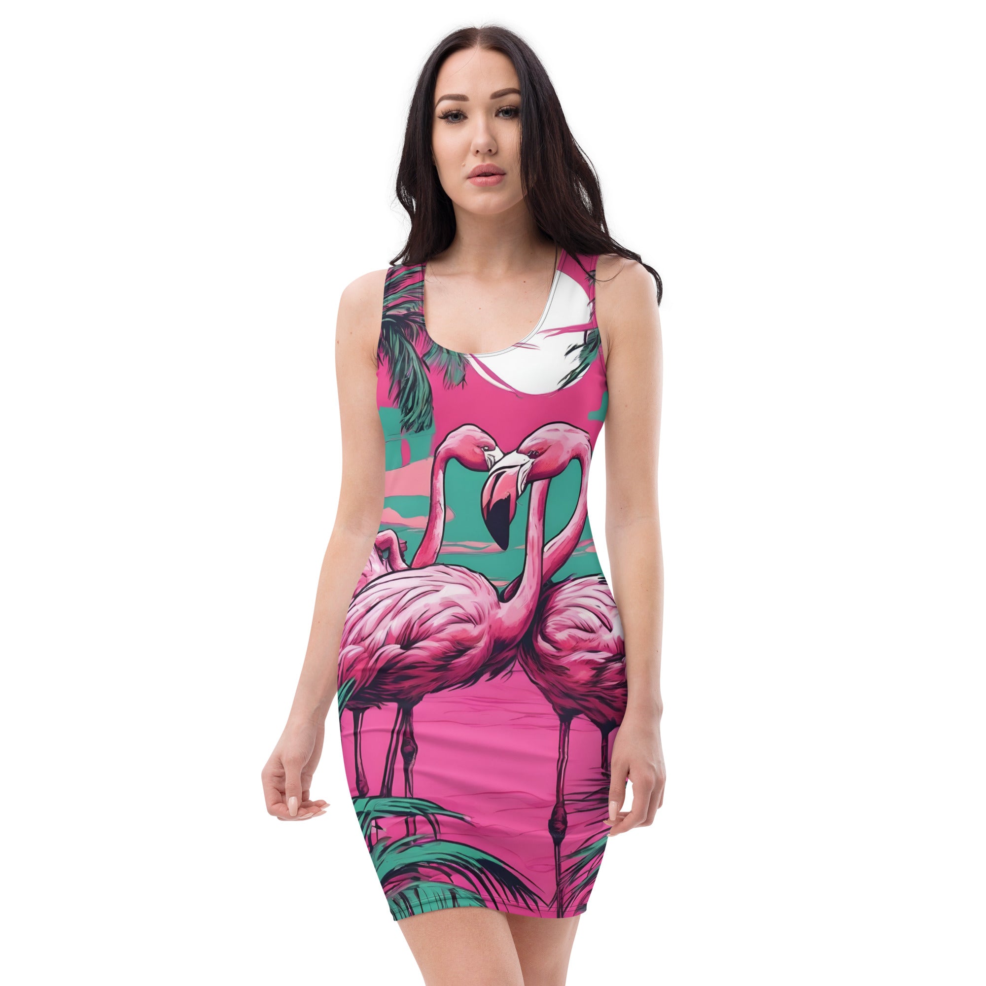 Curvy Fitted Tank Dress