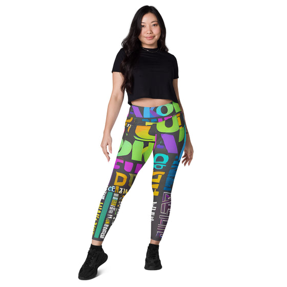 Words Leggings with Pockets
