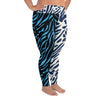 Cheeta/Zebra Mixed Print Plus Size Leggings