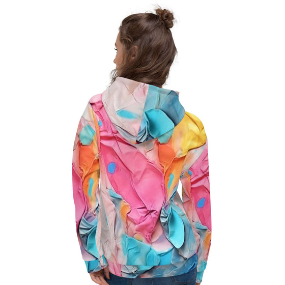Abstract Paint Pastel Hoodie