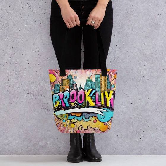 Brooklyn Graphic Tote Bag