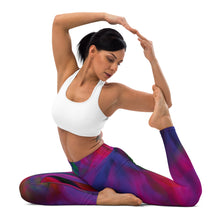  Fusio  Purple Galaxy Yoga  Leggings