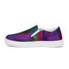 Purple Galaxy Slip-on canvas Sneakers
