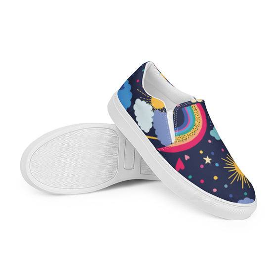 Cosmic Slip-on Canvas Sneakers