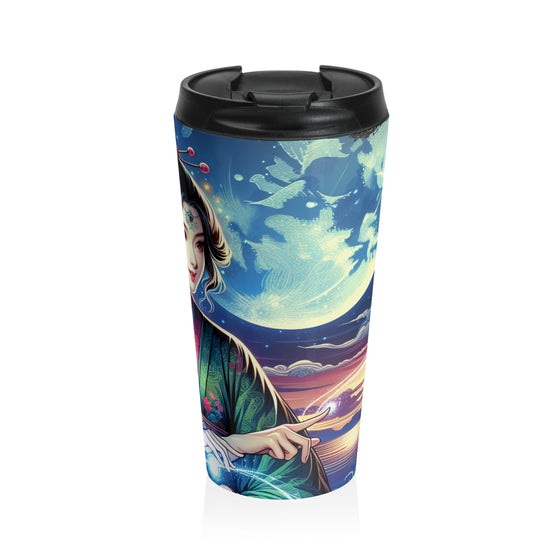 Stainless Steel Travel Mug - Moon Manifestation