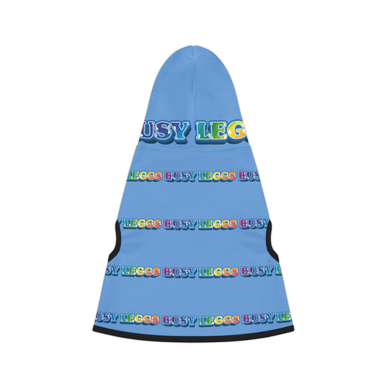 Busy Leggs Signature Blue Skies Pet Hoodie