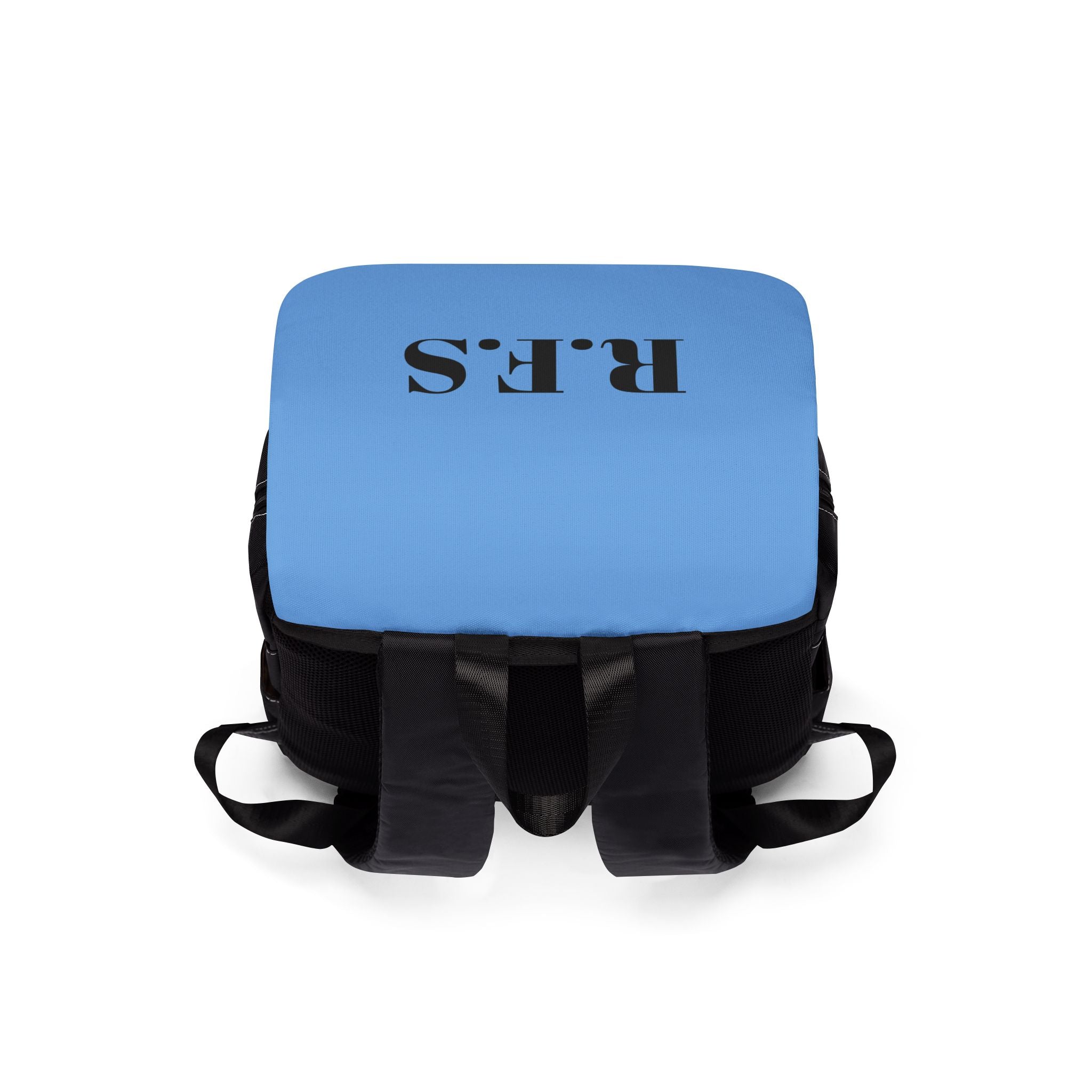 Shoulder Backpack with Customizable Initials