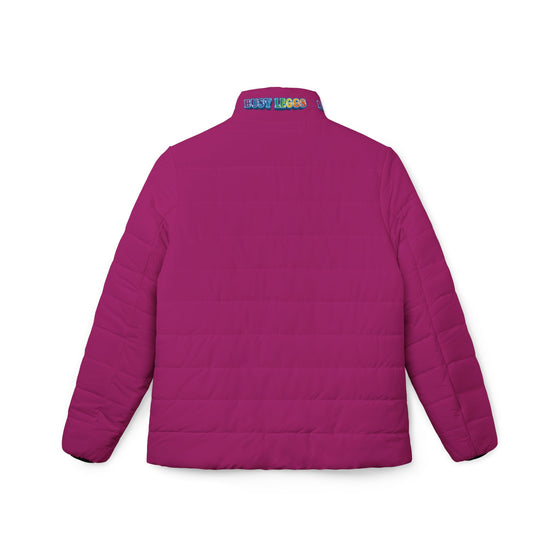 Busy Leggs Signature Women's Puffer Jacket Hot Pink