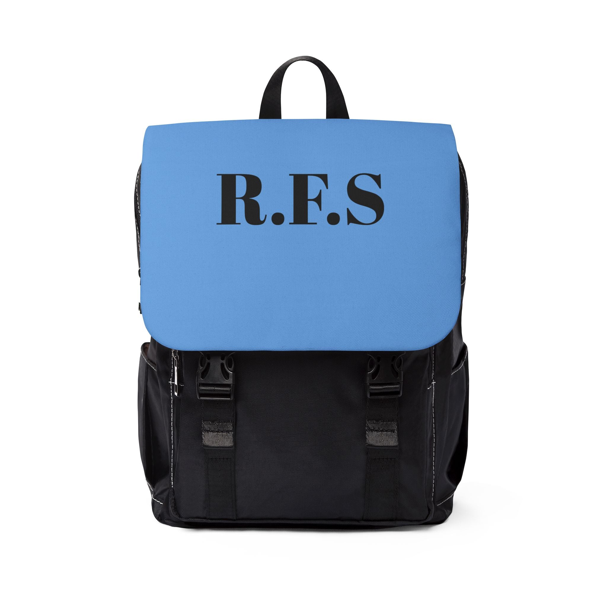 Shoulder Backpack with Customizable Initials