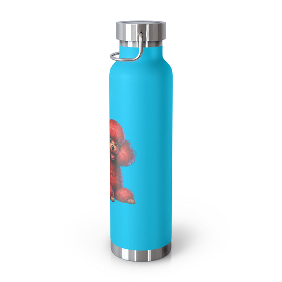 Bruno Poodle Copper Vacuum Insulated Bottle, 22oz