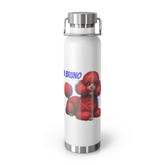 Bruno Poodle Copper Vacuum Insulated Bottle, 22oz