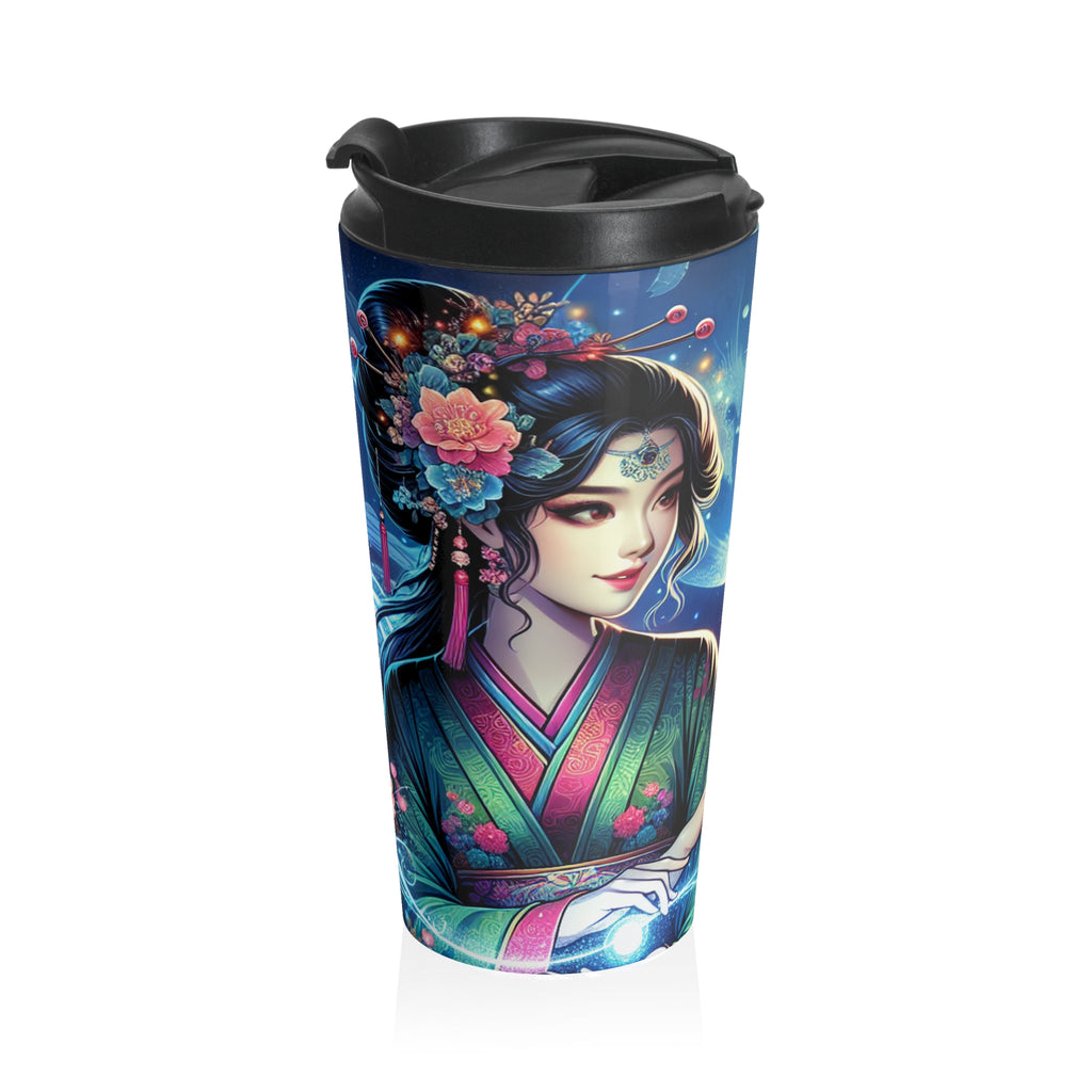 Stainless Steel Travel Mug - Moon Manifestation