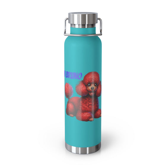 Bruno Poodle Copper Vacuum Insulated Bottle, 22oz