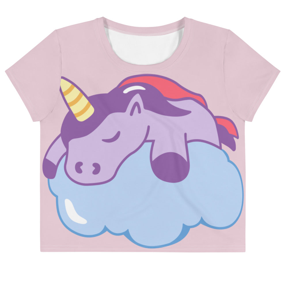 Unicorn Dreams Crop Tee