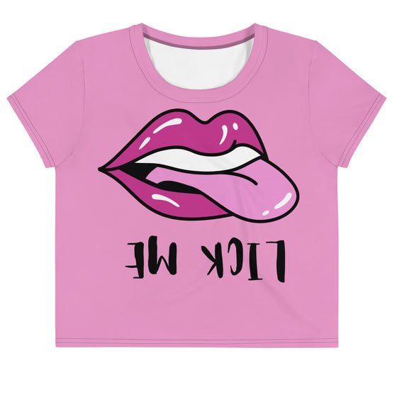 Lick Me Crop Tee