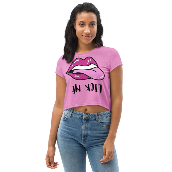 Lick Me Crop Tee