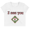 Third Eye - I See You Crop Tee