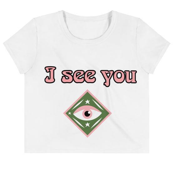 Third Eye - I See You Crop Tee