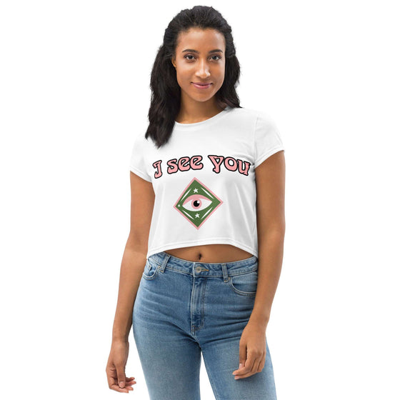 Third Eye - I See You Crop Tee