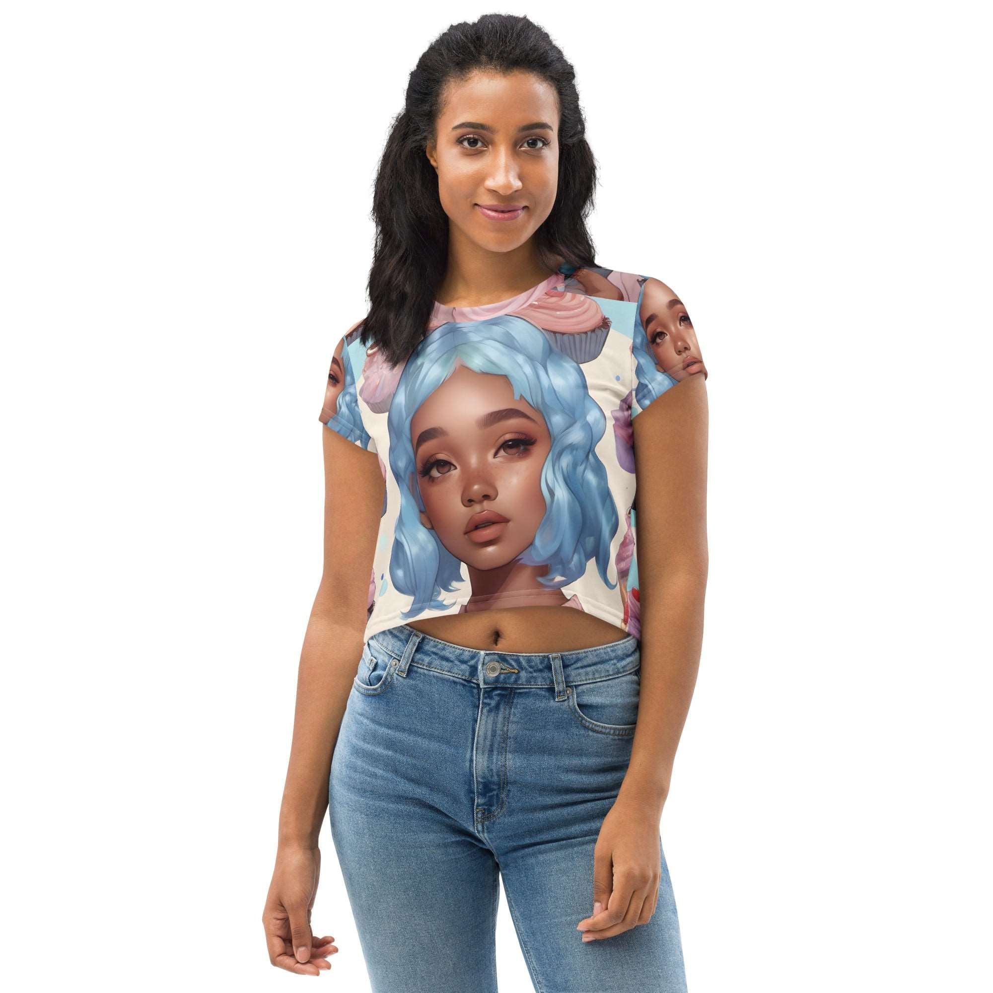 CupCake Girl Crop Tee