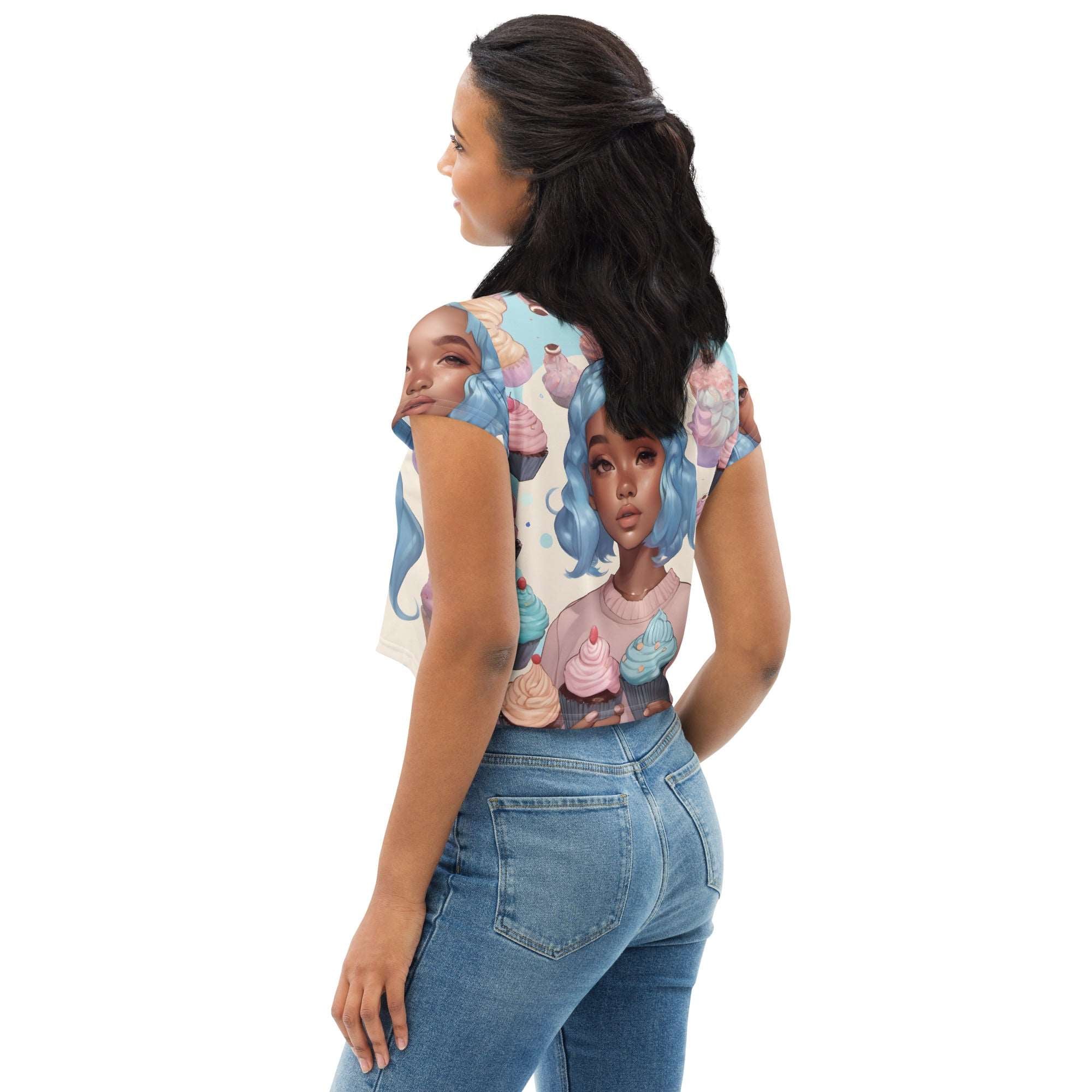 CupCake Girl Crop Tee