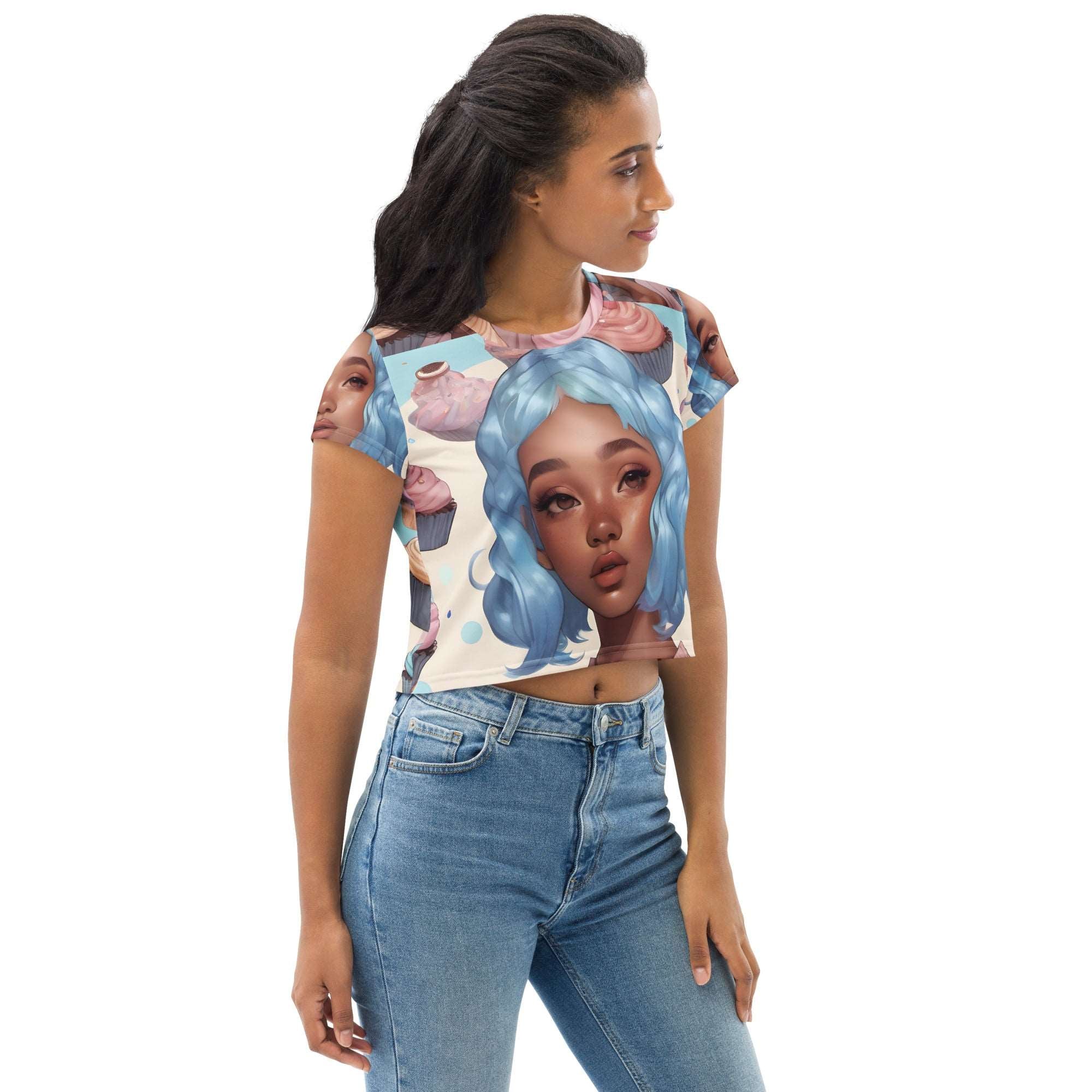 CupCake Girl Crop Tee