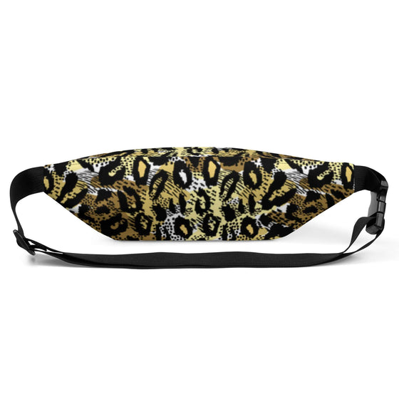 Leopard Black & Gold  Fanny Pack