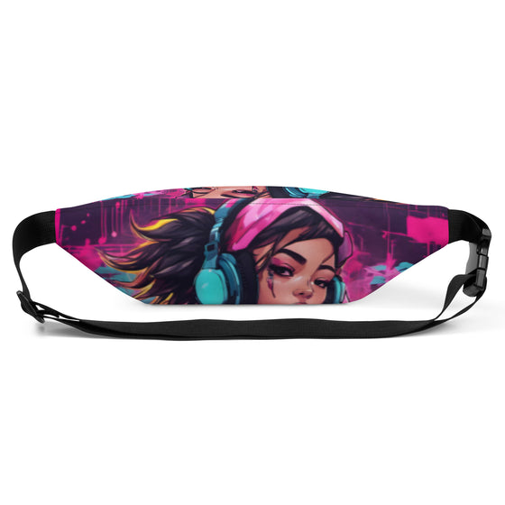 Neon Girl Fanny Pack