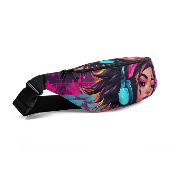 Neon Girl Fanny Pack