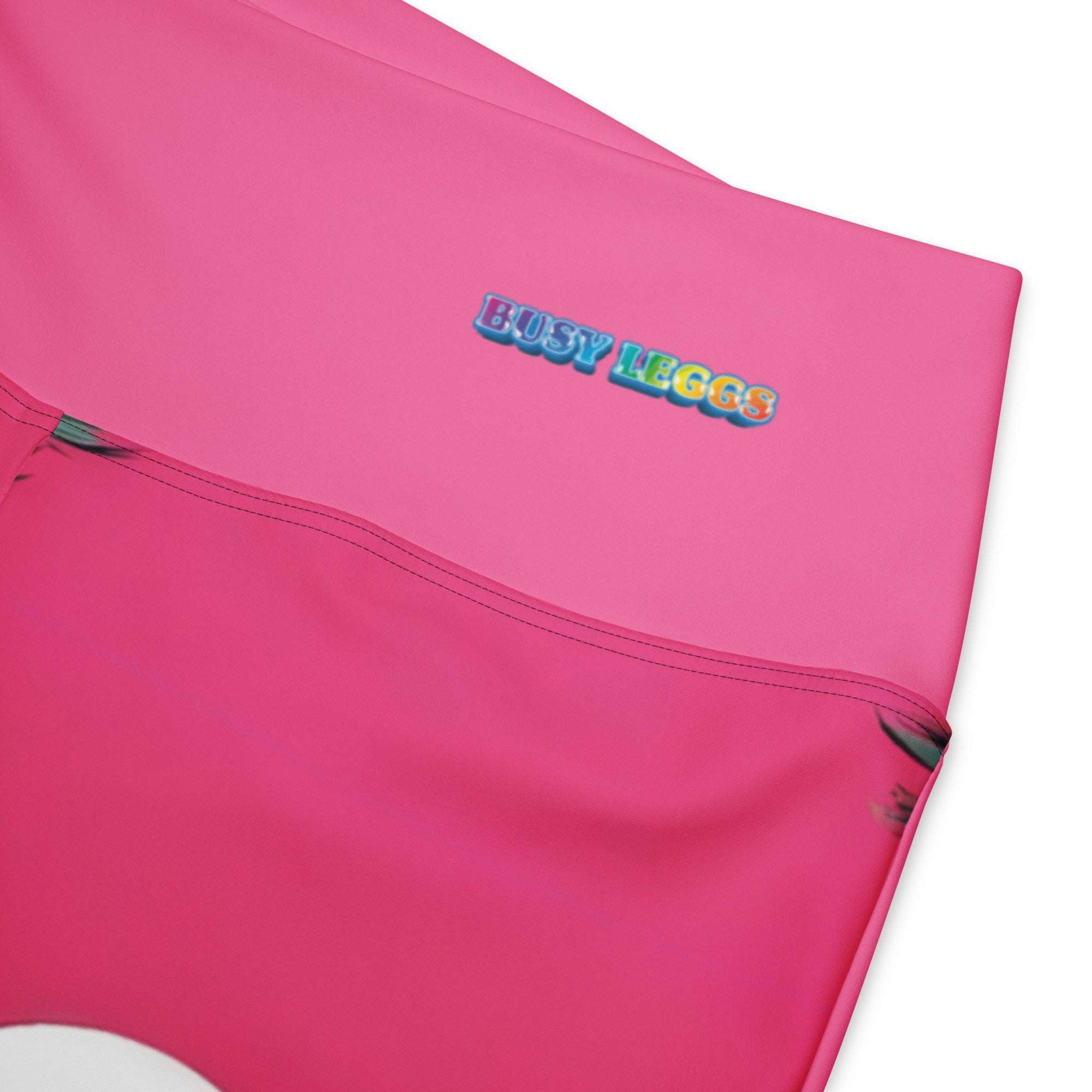Pink Flamingo Flare leggings
