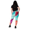 Watercolors Leggings with pockets