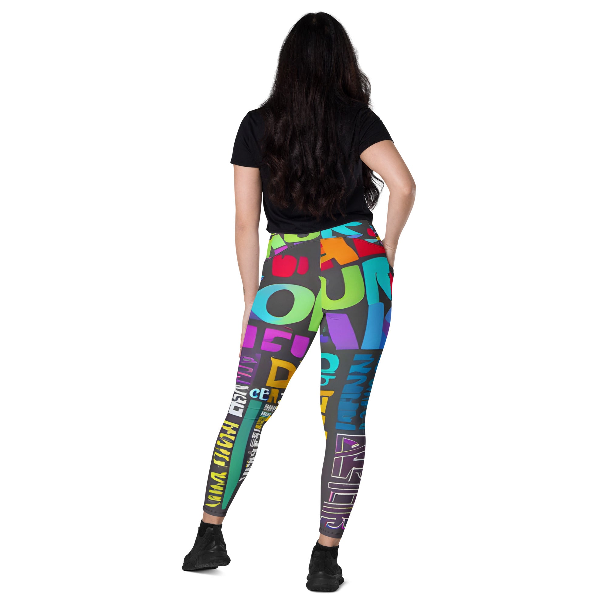 Words Leggings with Pockets