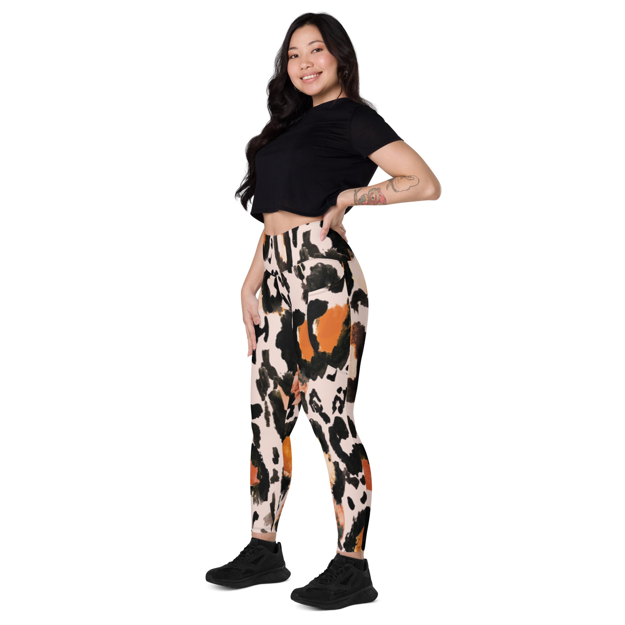 Cheetah Leggings with Pockets