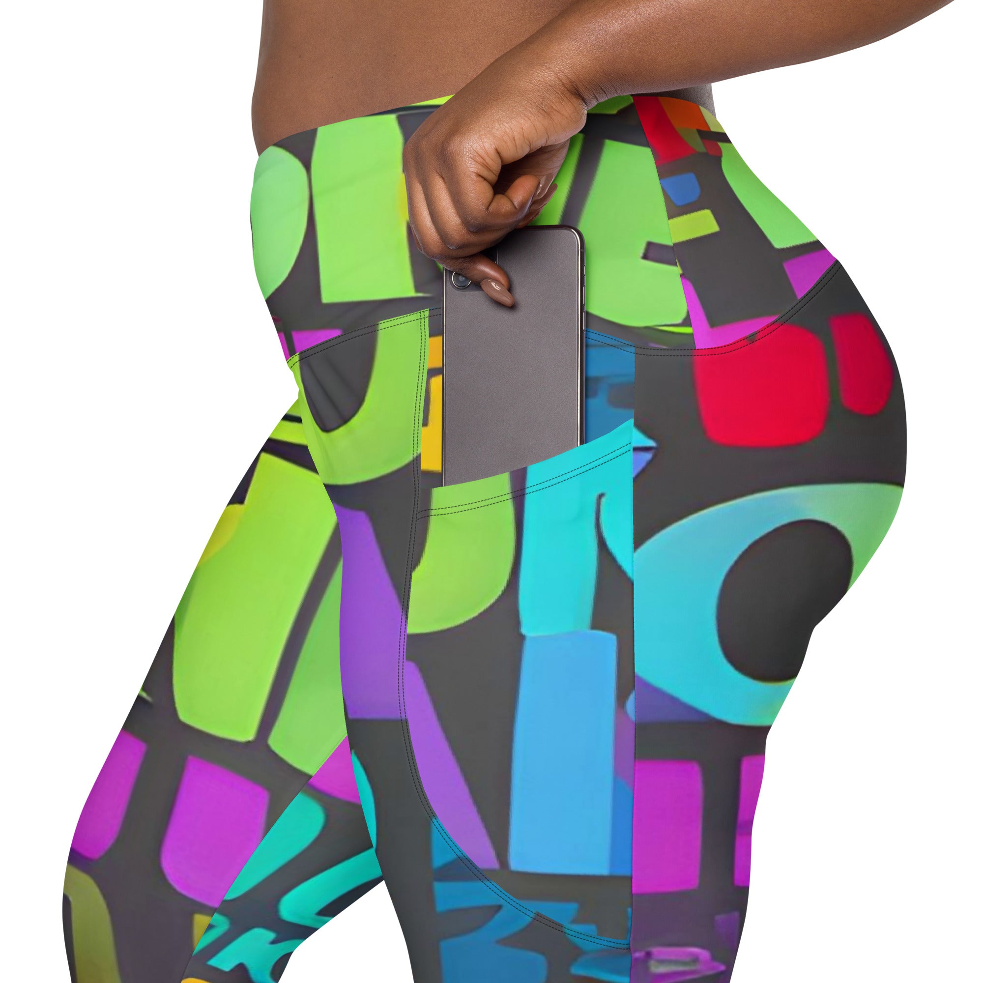 Words Leggings with Pockets