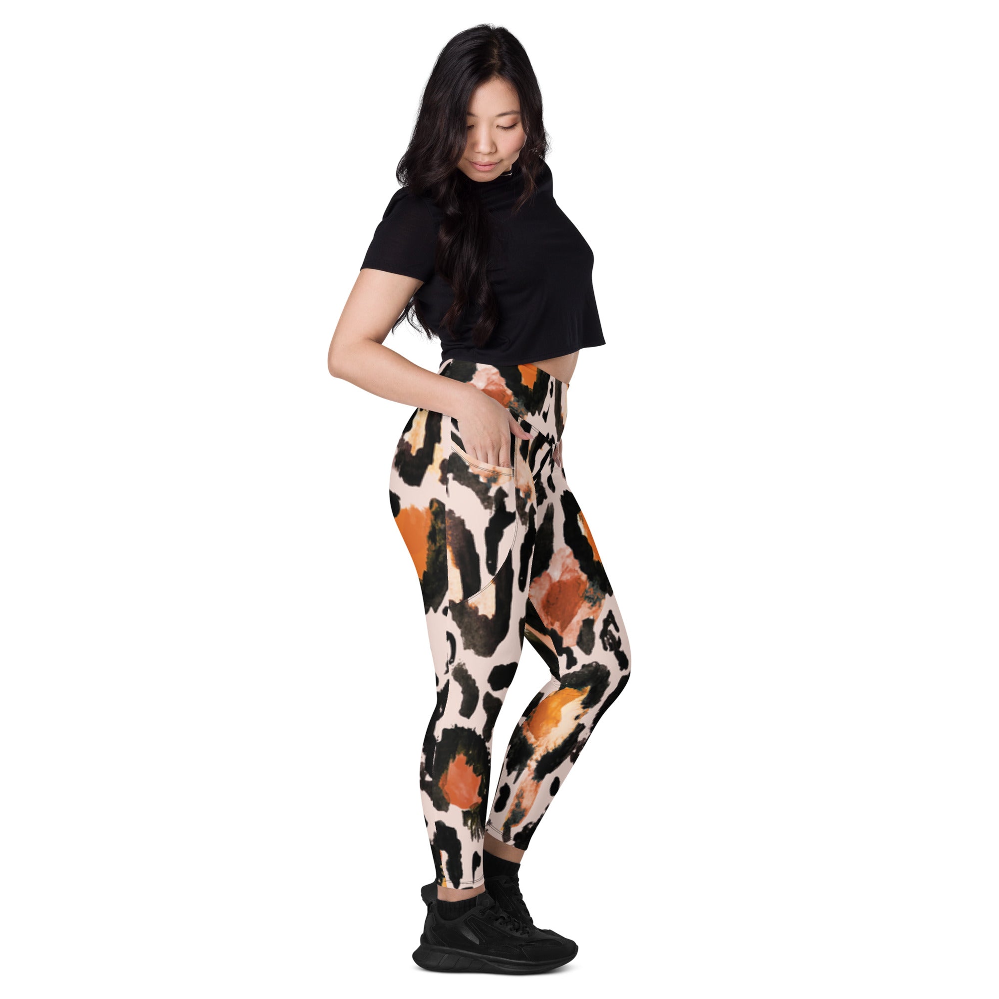 Cheetah Leggings with Pockets