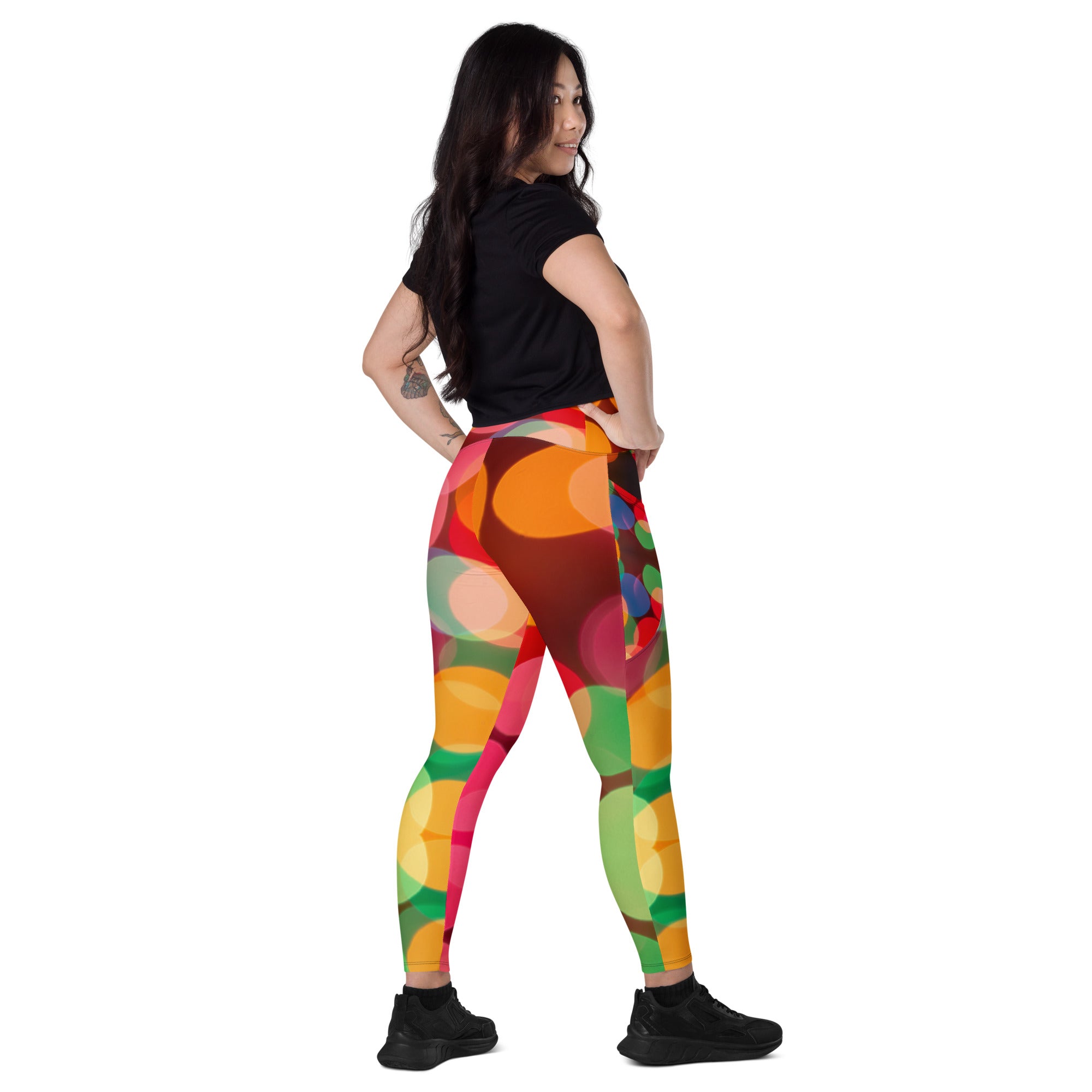 Circles Leggings with pockets