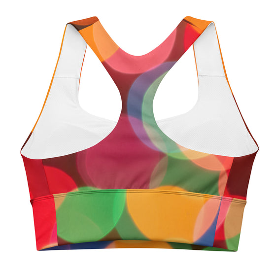 Circles Racerback Sports Bra