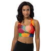 Circles Racerback Sports Bra