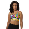 Brooklyn Grafitti Racerback Sports Bra