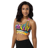 Brooklyn Grafitti Racerback Sports Bra