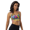 Brooklyn Grafitti Racerback Sports Bra