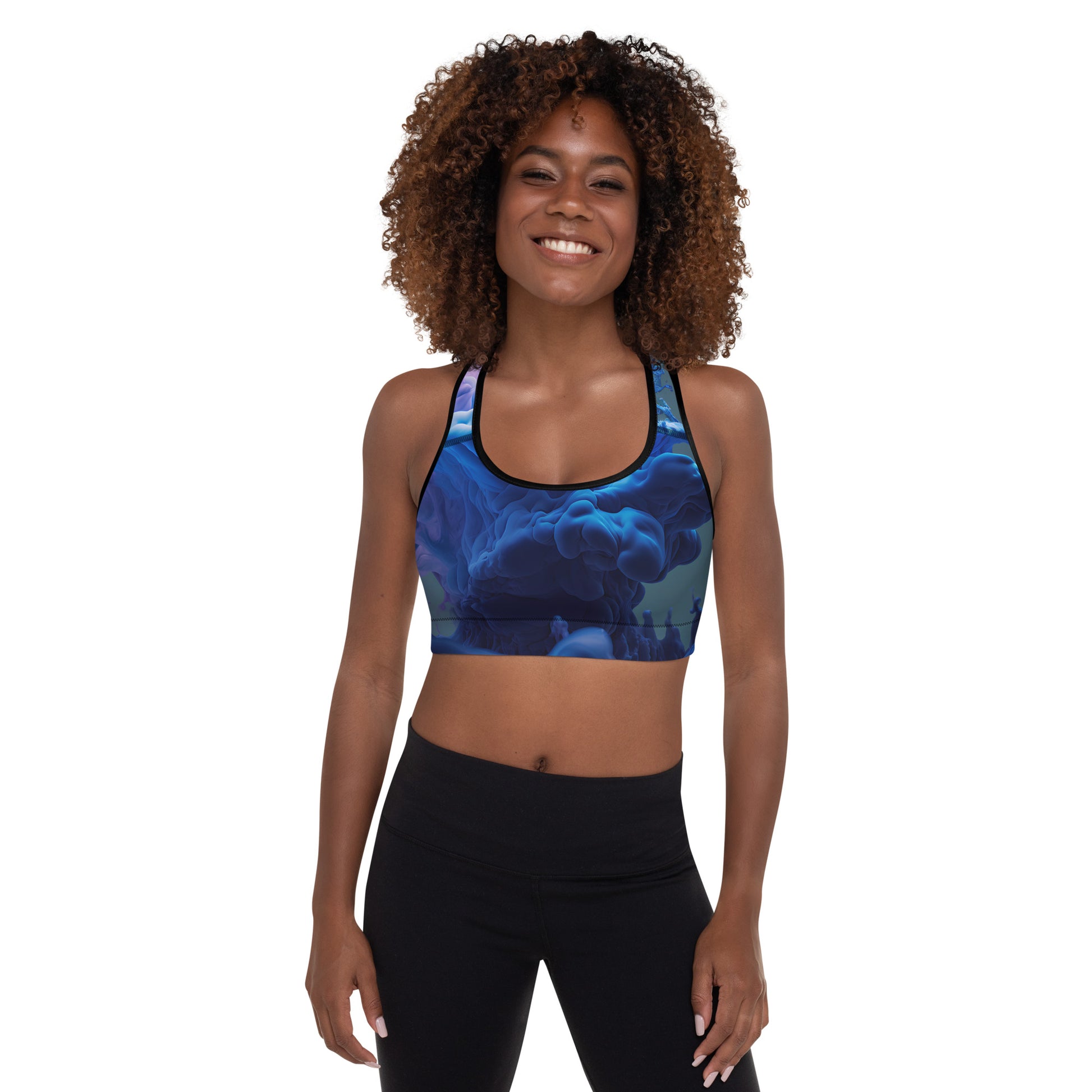 Liquid Clouds Sports Bra