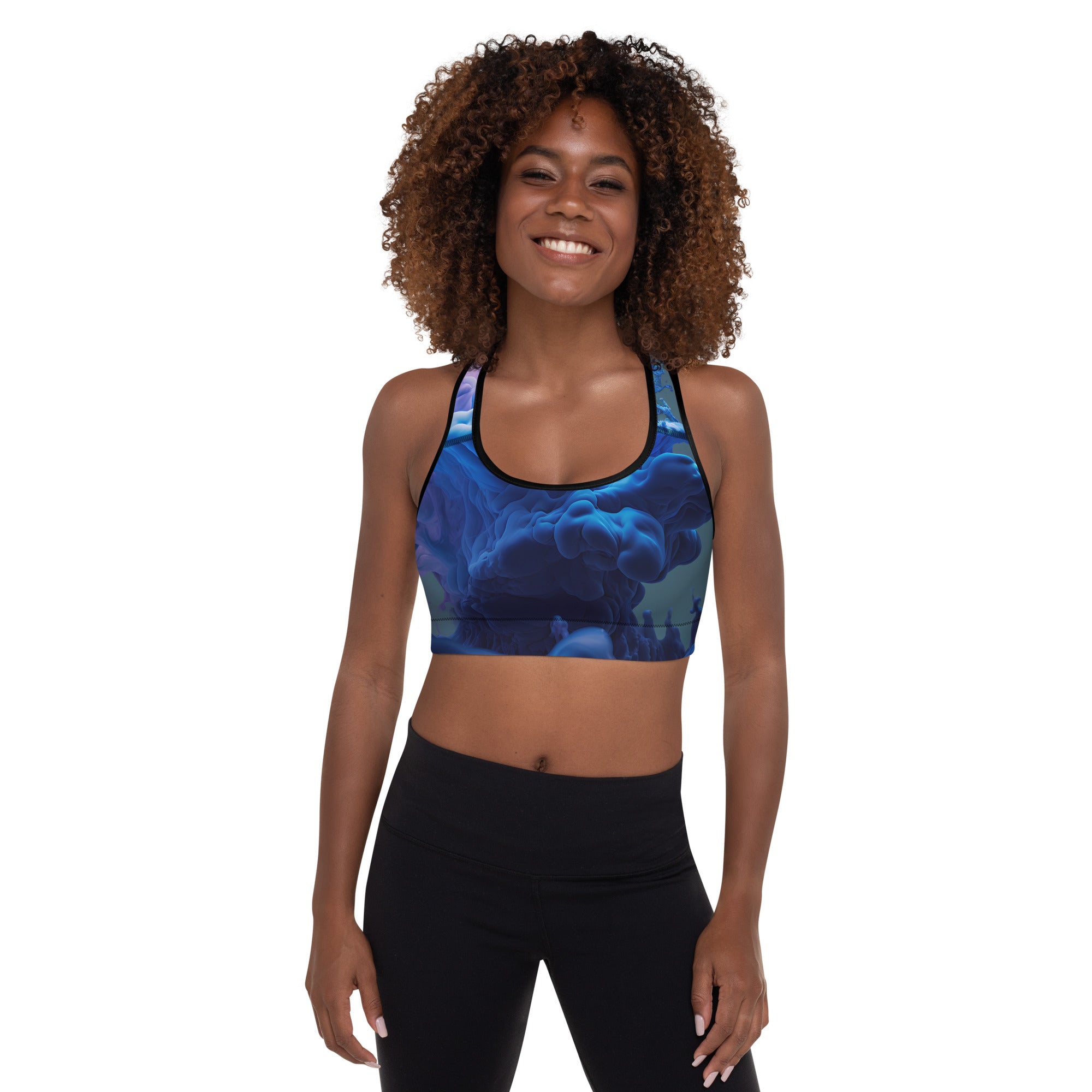 Liquid Clouds Sports Bra