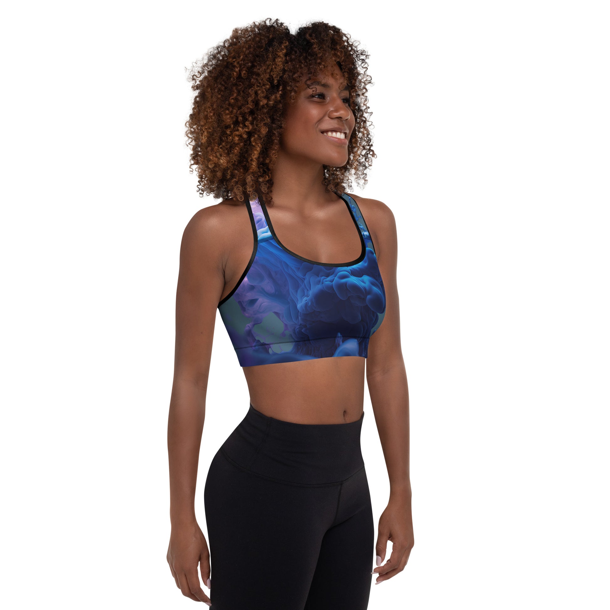 Liquid Clouds Sports Bra