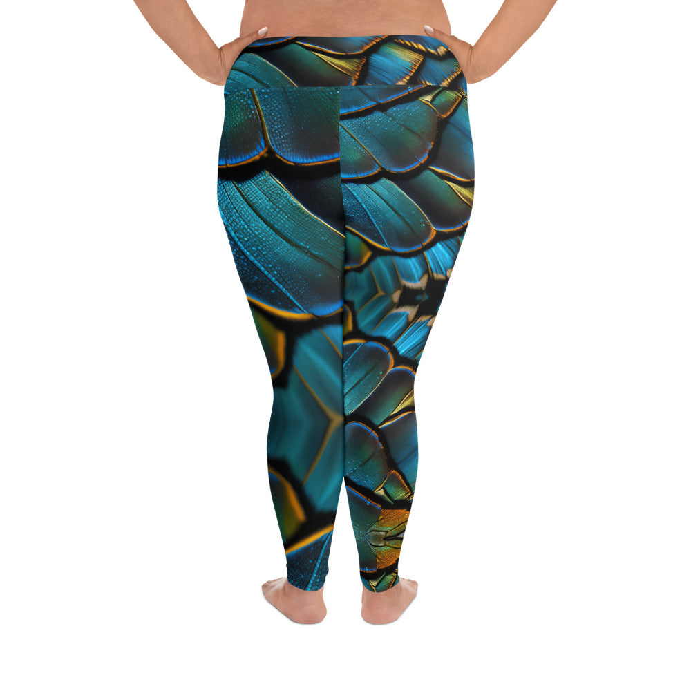 Butterfly Wings Plus Size Leggings