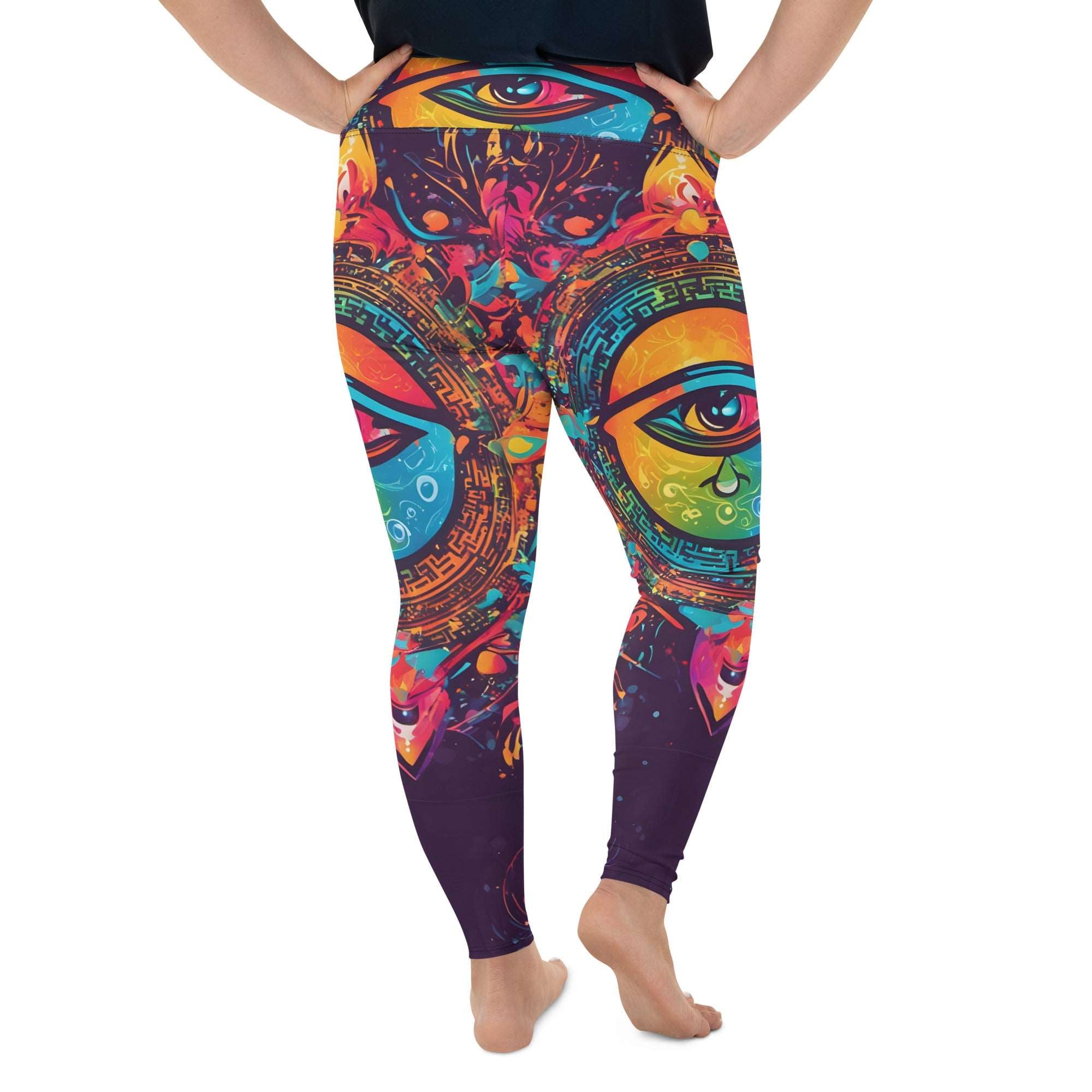 Third Eye I See You Plus Size Leggings