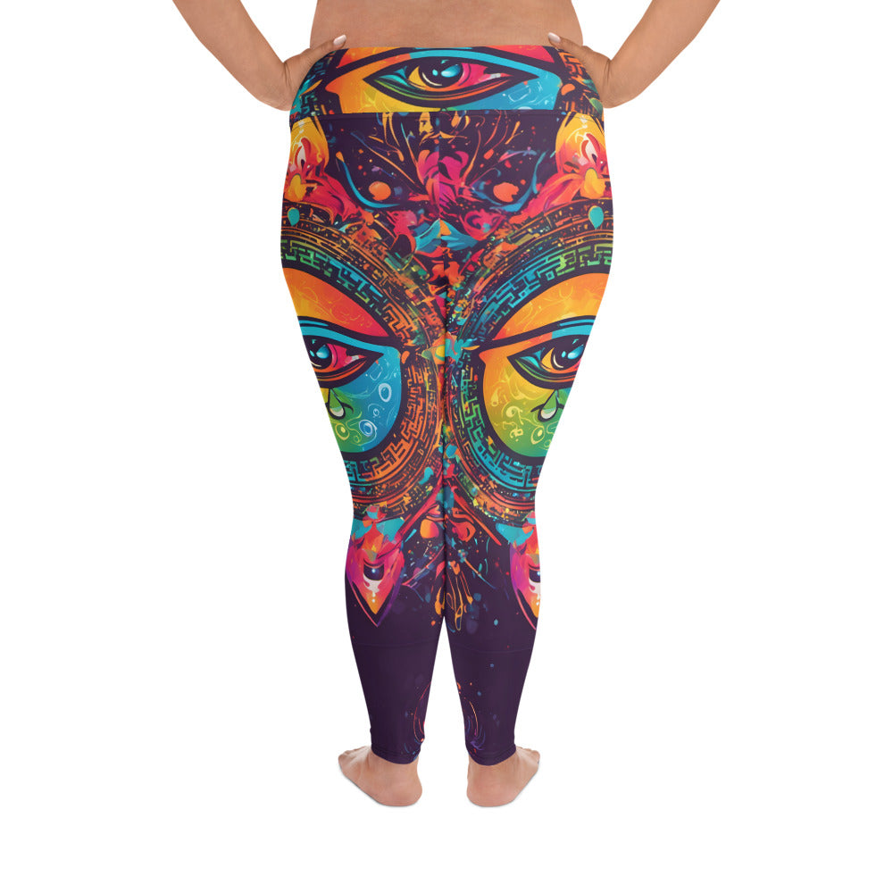 Third Eye I See You Plus Size Leggings