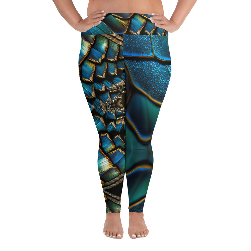 Butterfly Wings Plus Size Leggings