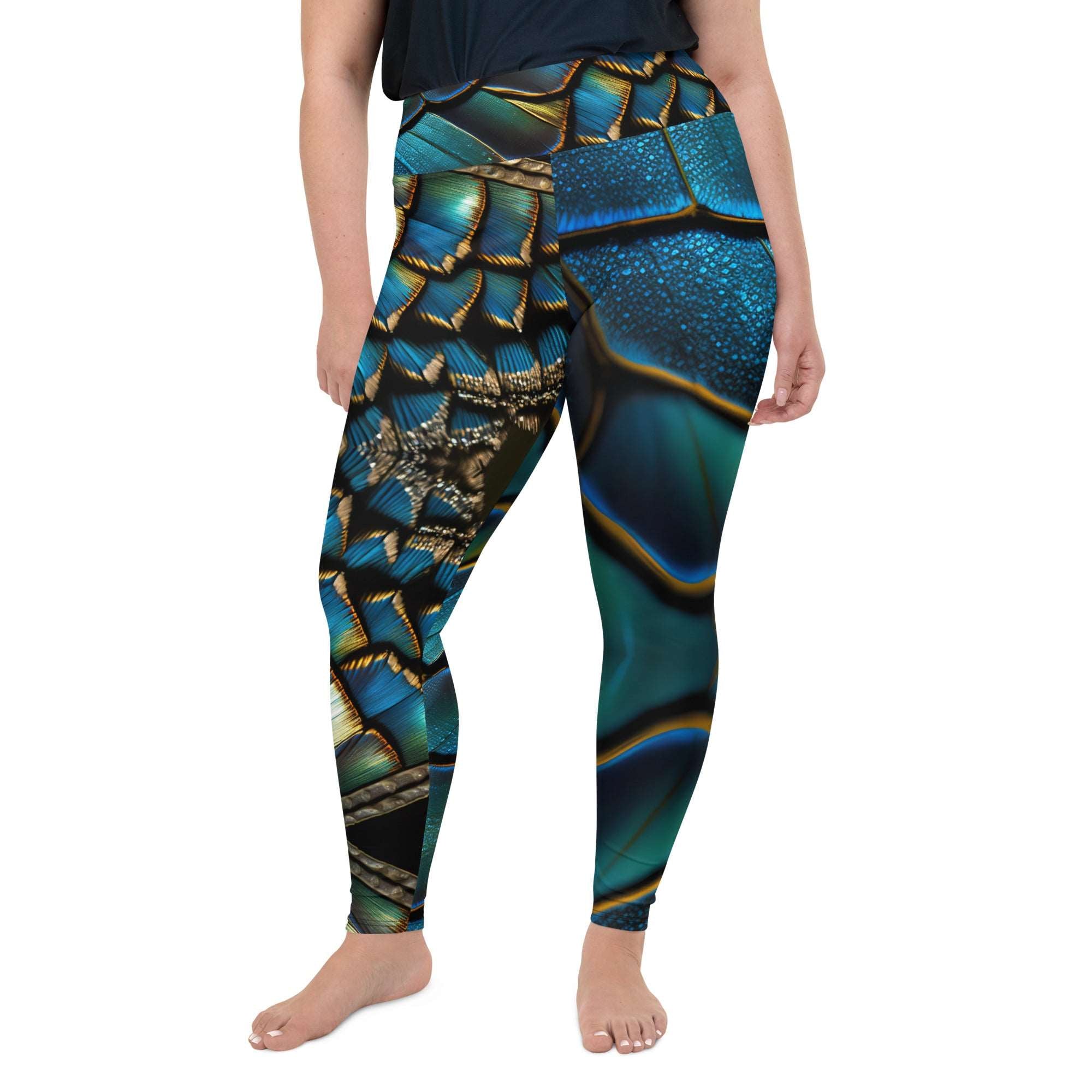 Butterfly Wings Plus Size Leggings