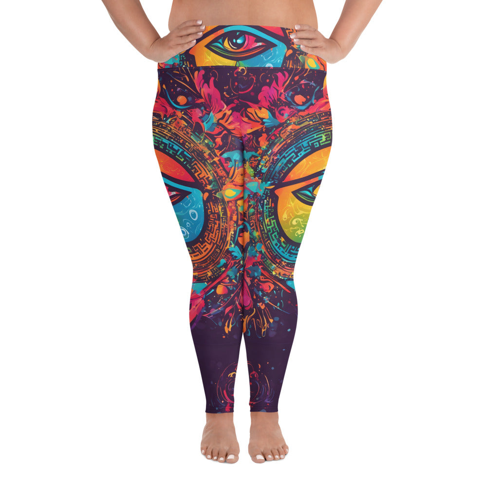 Third Eye I See You Plus Size Leggings